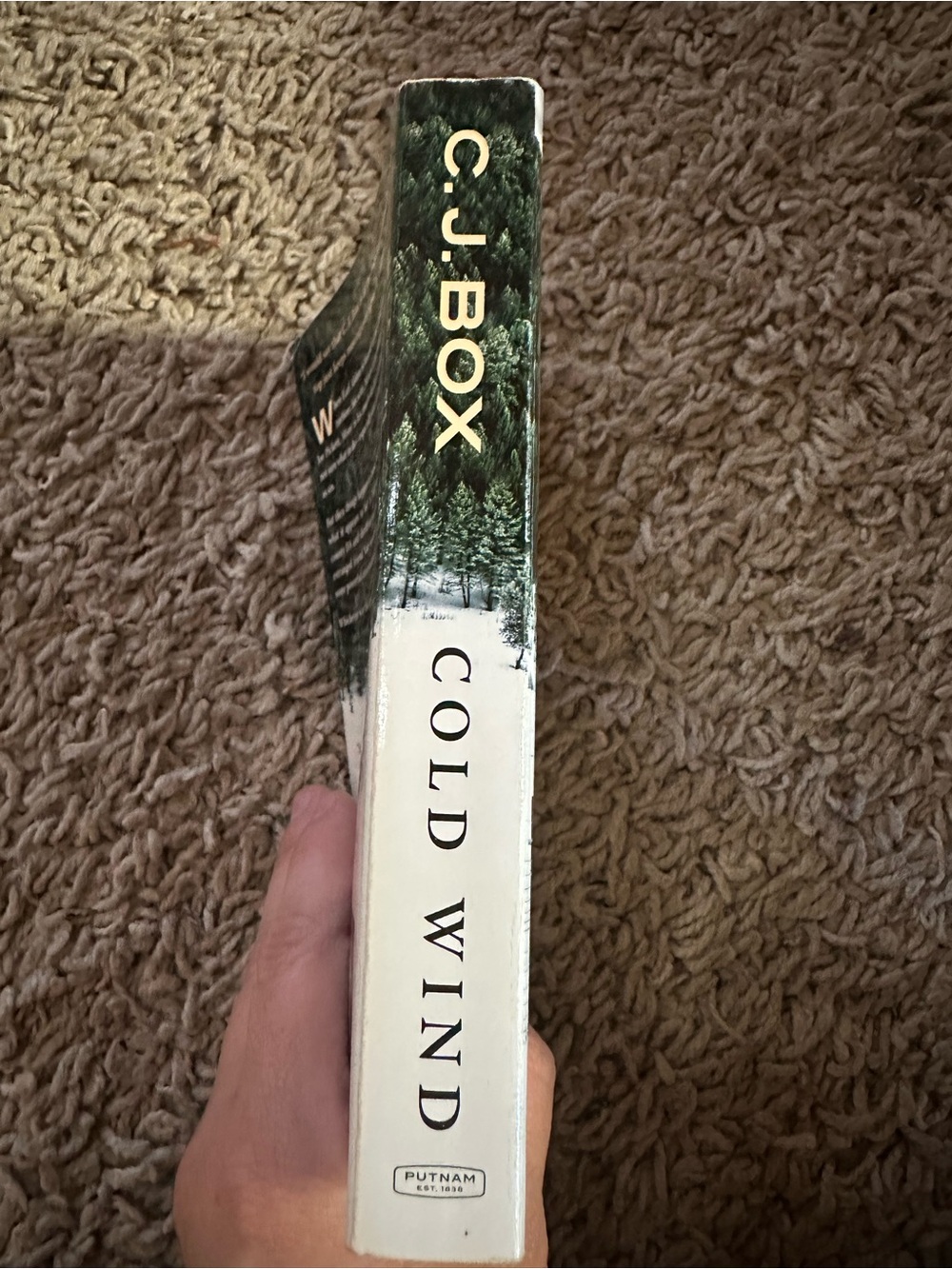 C.J. Box Cold Wind Book - Picture 3 of 7